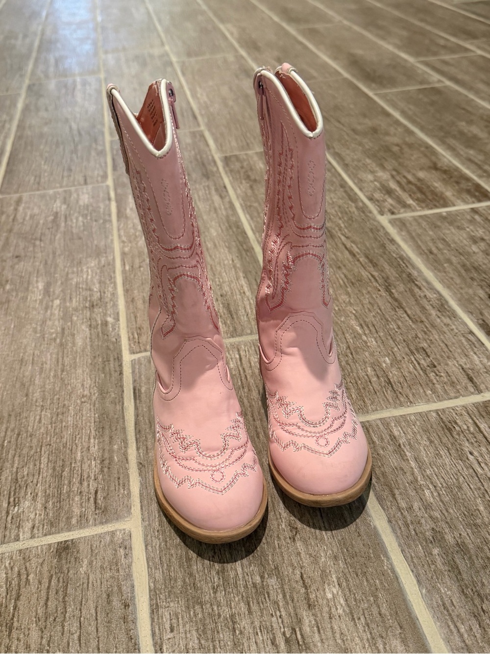 SWEETHONEY PINK COWGIRL COWBOY BOOTS